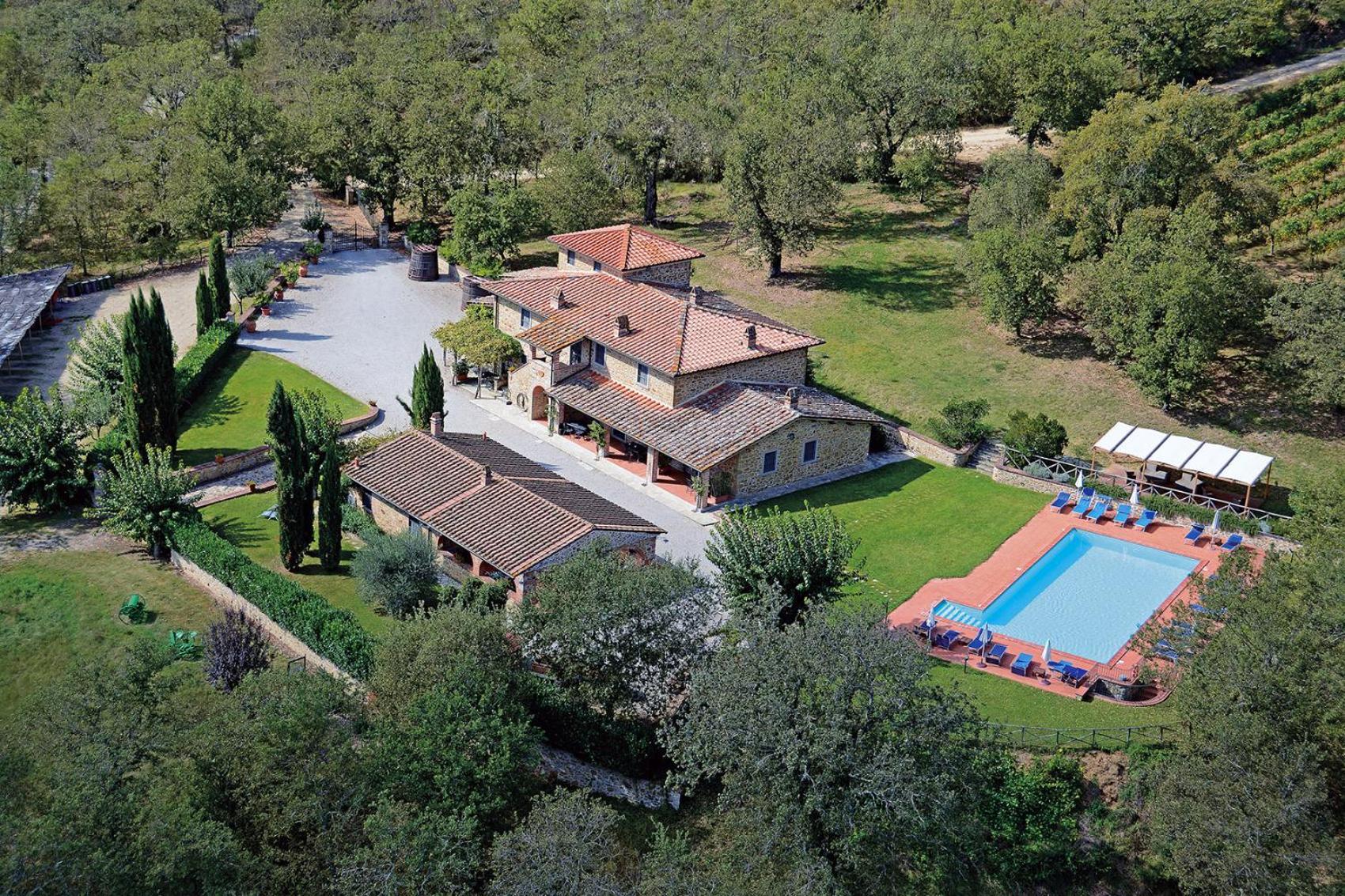 Agriturismo L'Incrociata Bucine Exteriör bild